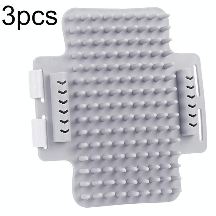 3 Piece Pet Leg Hair Massage Brush For Cats