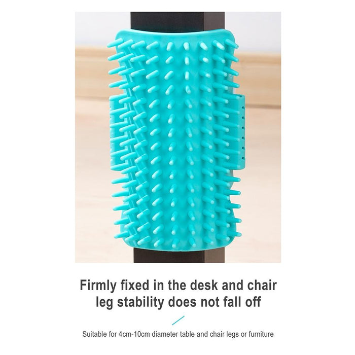 3 Piece Pet Leg Hair Massage Brush For Cats