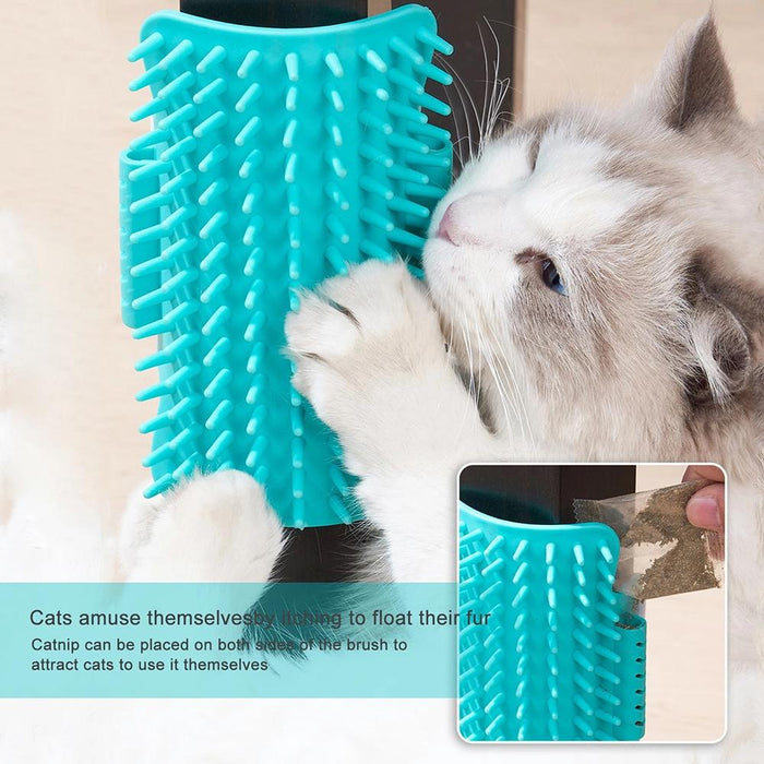 3 Piece Pet Leg Hair Massage Brush For Cats