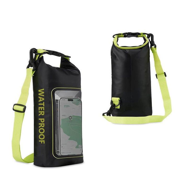 2 In 1 Waterproof Crossbody Phone Bag For Outdoor Cycling Swimming 2L Capacity