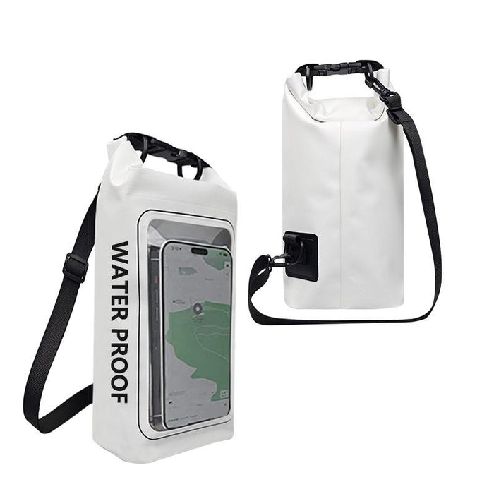 2 In 1 Waterproof Crossbody Phone Bag For Outdoor Cycling Swimming 2L Capacity