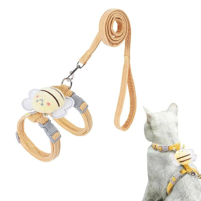 Adjustable Anti Breakaway Cat Leash Size M