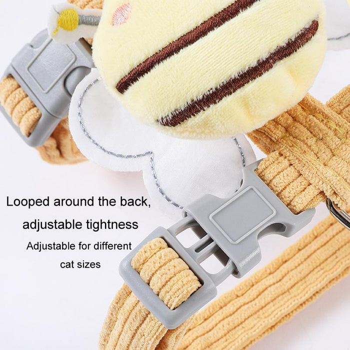 Adjustable Anti Breakaway Cat Leash Size M