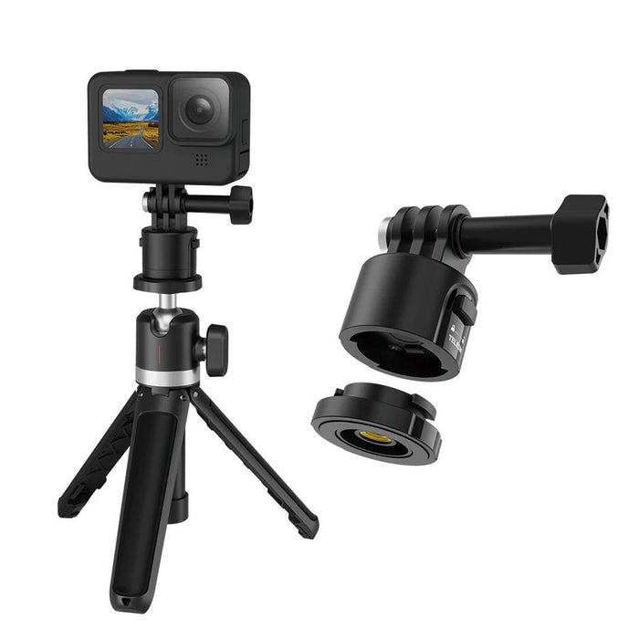 Universal Magnetic Quick Release Adapter Kit For Action Cameras