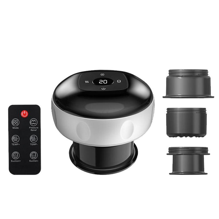 12-Speed Cupping Massager Set With 3 Cups