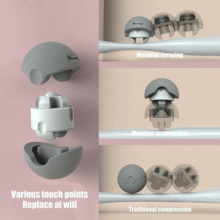 3-In-1 Fitness Yoga Massage Ball Cervical Meridian Massager