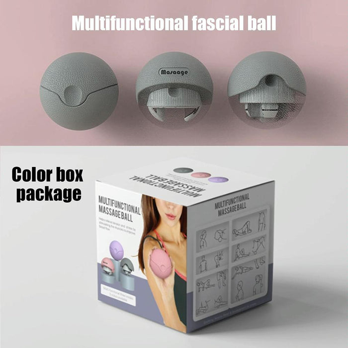 3-In-1 Fitness Yoga Massage Ball Cervical Meridian Massager