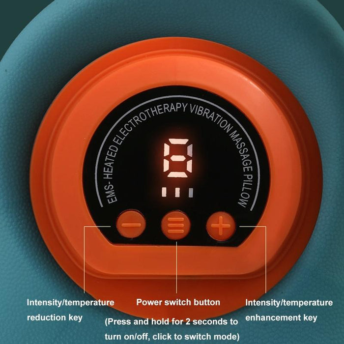 Blue Hot Compress Shoulder & Neck Massager