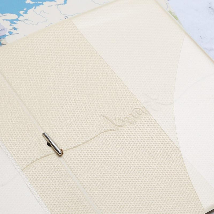 Passport Cover For Travel Abroad 3D Map Design