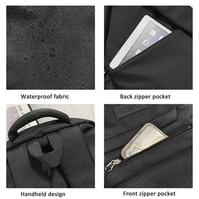 Simple Oxford Cloth Travel Backpack For Students 45 X 31 X 18Cm