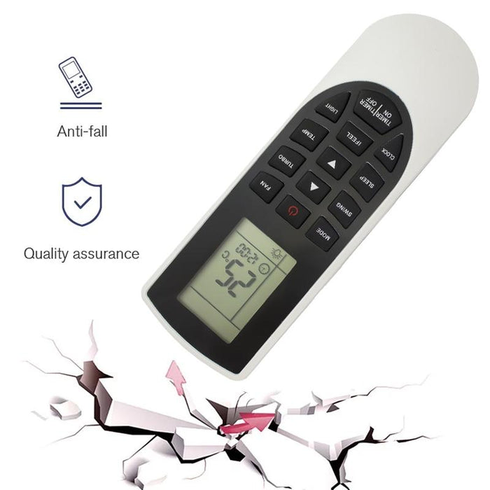 Replacement Remote For Gree Yan1F1 Ac