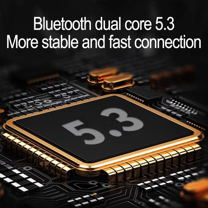 In-Ear Small Coconut Ball Stereo Bluetooth Earphones With Charging Compartment