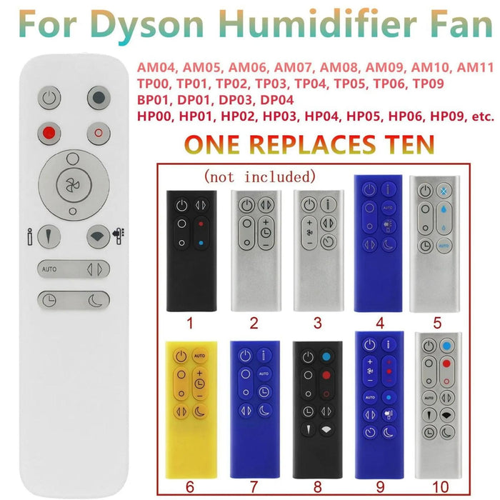 Universal Remote Control For Dyson Humidifier Fan Replacement Parts