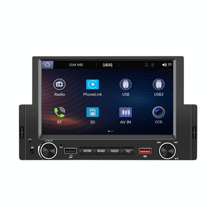 6.2 Inch Single Butt Carplay Car Monitor - Universal Wired Mp5 Player
