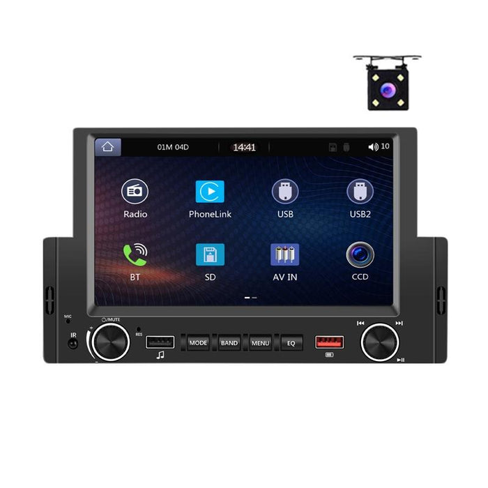6.2 Inch Single Butt Carplay Car Monitor - Universal Wired Mp5 Player