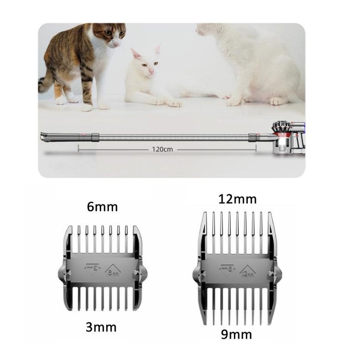 3 In 1 Pet Hair Trimmer Kit With Hose For Dyson Vacs