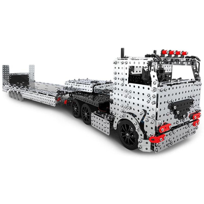 2011Pcs Mechanical Building Blocks Remote Control Trailer Model