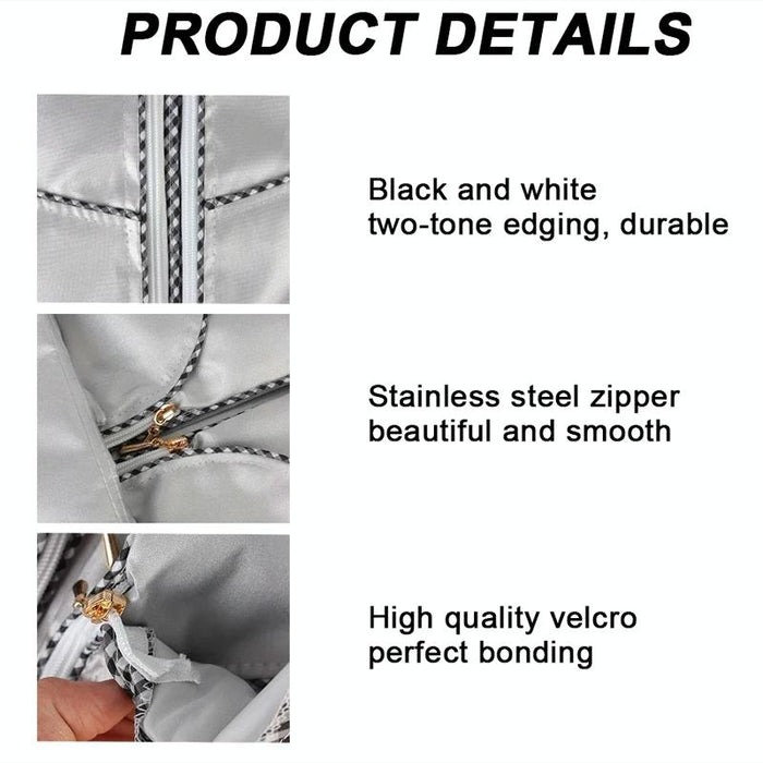 420D Roller Boiler Washing Machine Dustproof Waterproof Sunproof Cover Cloth - Size 60X53X85Cm