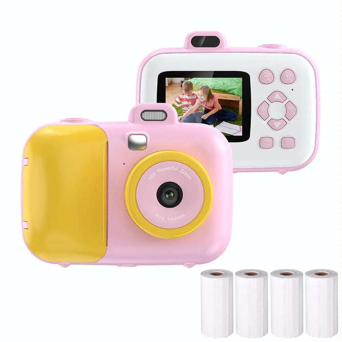 2.4 Inch Kids Thermal Camera With Printing Paper Blue