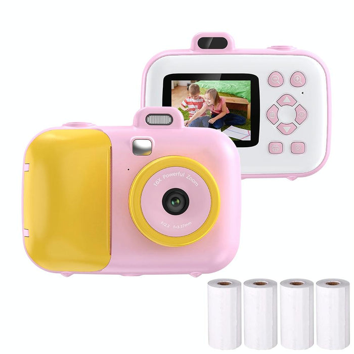 2.4 Inch Kids Thermal Camera With Printing Paper Blue