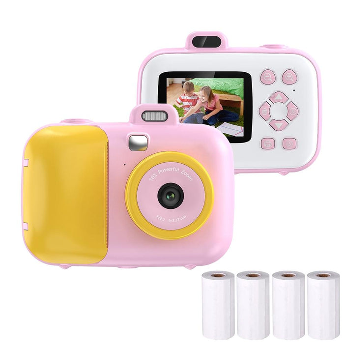 2.4 Inch Kids Thermal Camera With Printing Paper Blue
