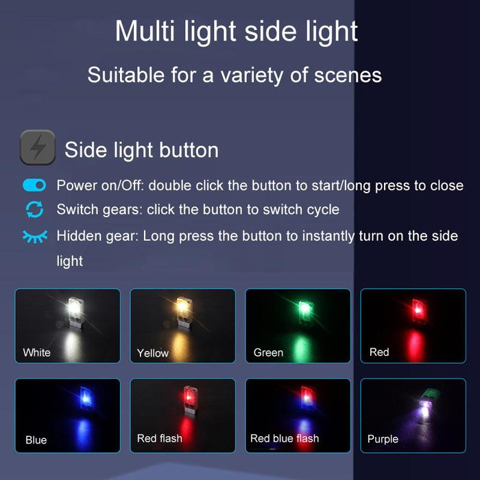 Usb Rechargeable Mini Flashlight Portable & Bright