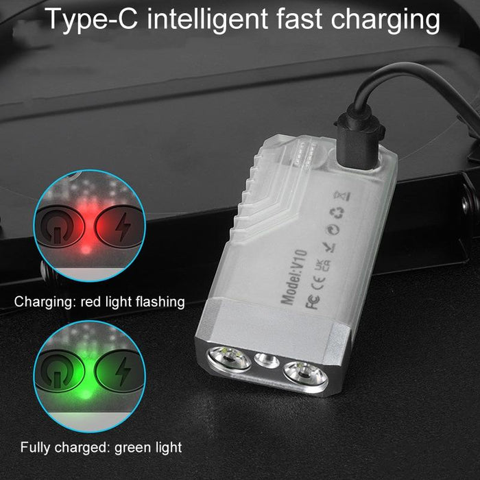 Usb Rechargeable Mini Flashlight Portable & Bright