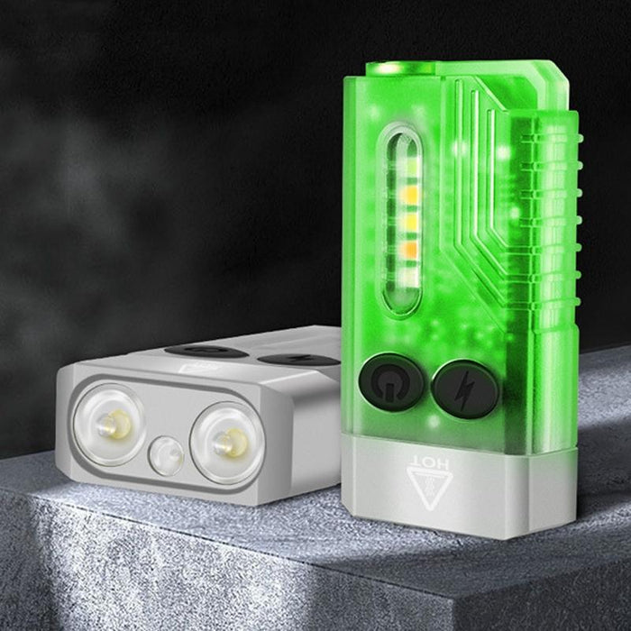 Usb Rechargeable Mini Flashlight Portable & Bright