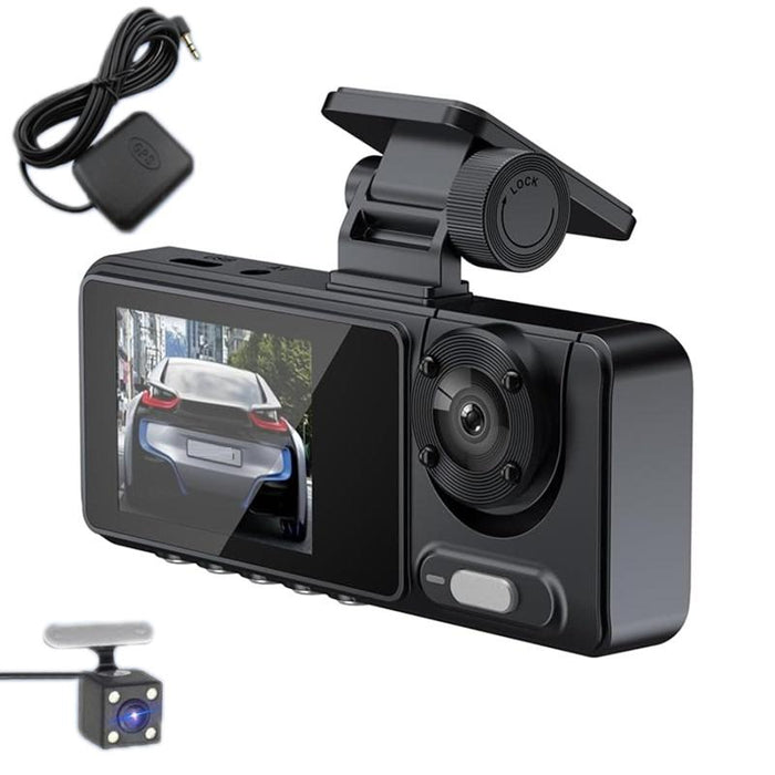 2K+720P Dual Recording Night Vision Dash Cam