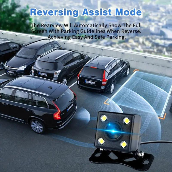 3 Lens 1080P Night Vision Wifi Driving Recorder