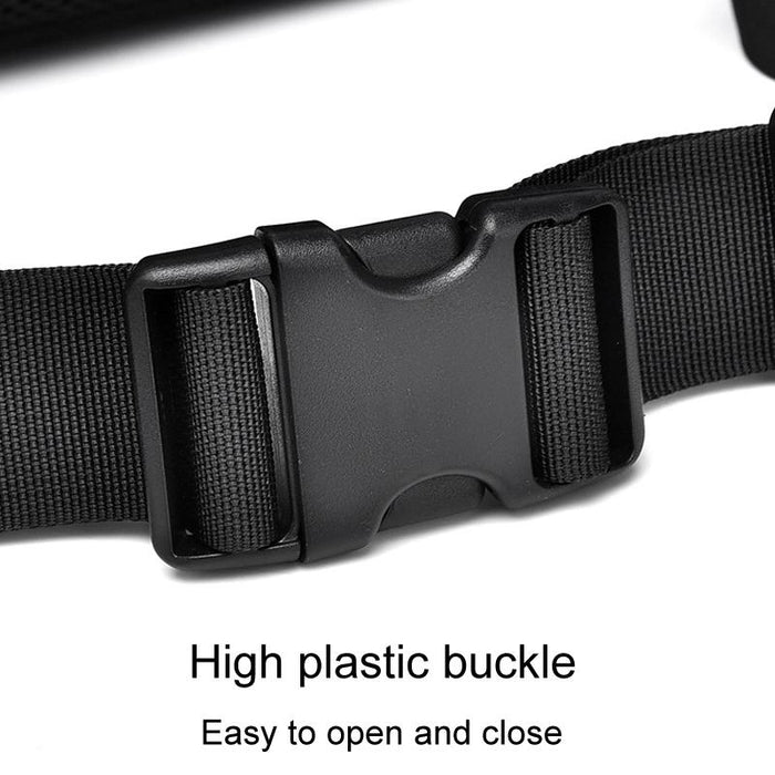 Waterproof Men Crossbody Waist Pack Gray