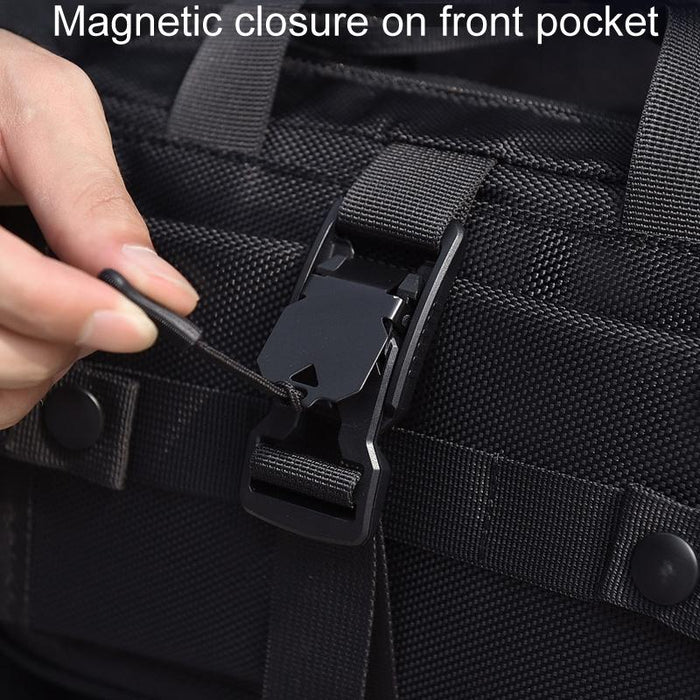 Waterproof Men Crossbody Waist Pack Gray