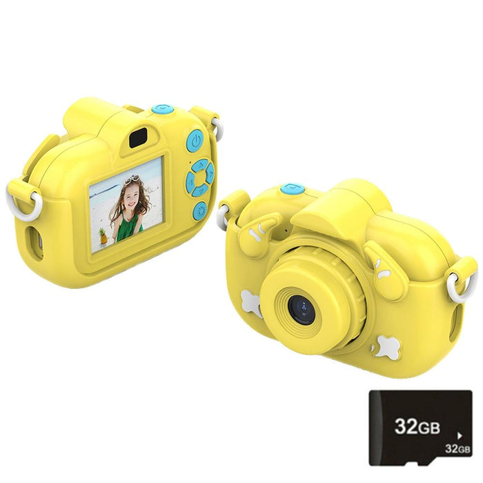Dc501 2.0-Inch 4X Zoom Hd Digital Camera Mini Children Photography Camera - Blue