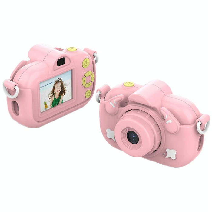 Dc501 2.0-Inch 4X Zoom Hd Digital Camera Mini Children Photography Camera - Blue
