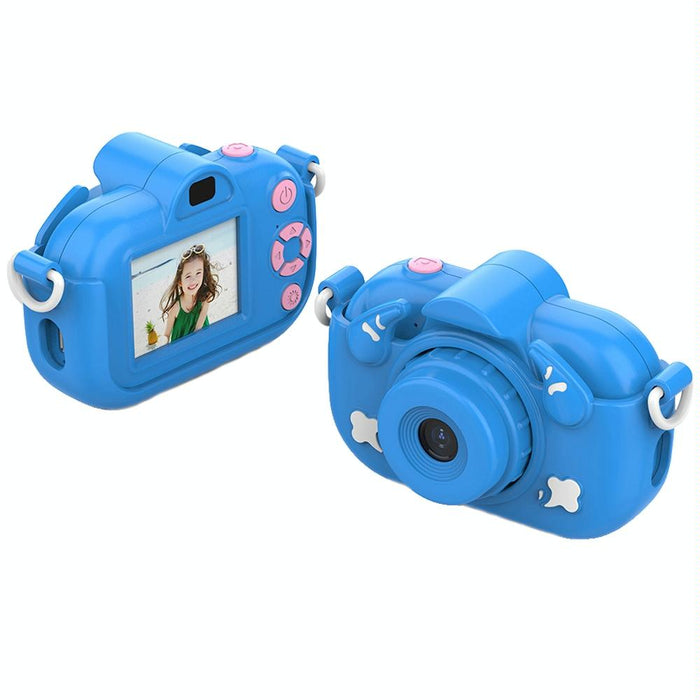 Dc501 2.0-Inch 4X Zoom Hd Digital Camera Mini Children Photography Camera - Blue