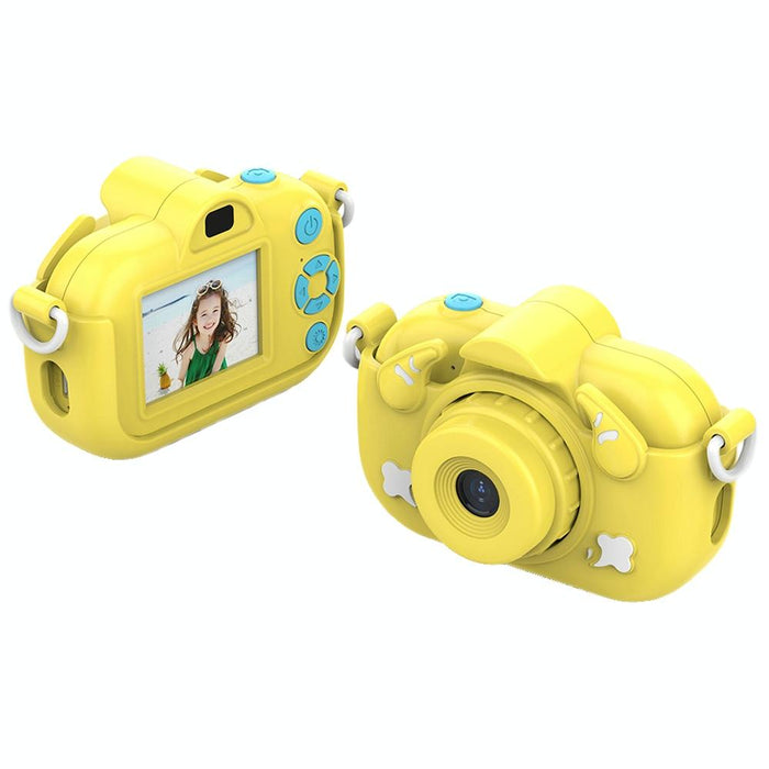 Dc501 2.0-Inch 4X Zoom Hd Digital Camera Mini Children Photography Camera - Blue