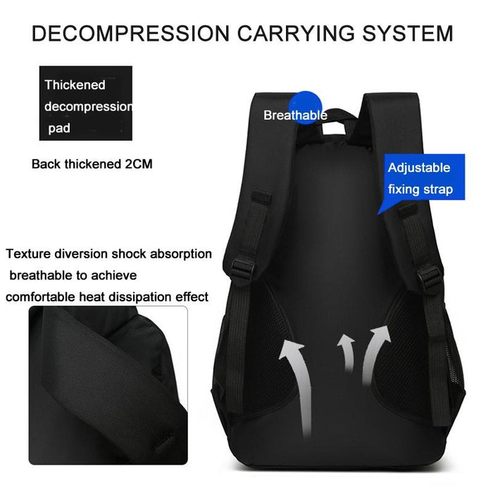 Large Capacity Nylon Backpack For Students