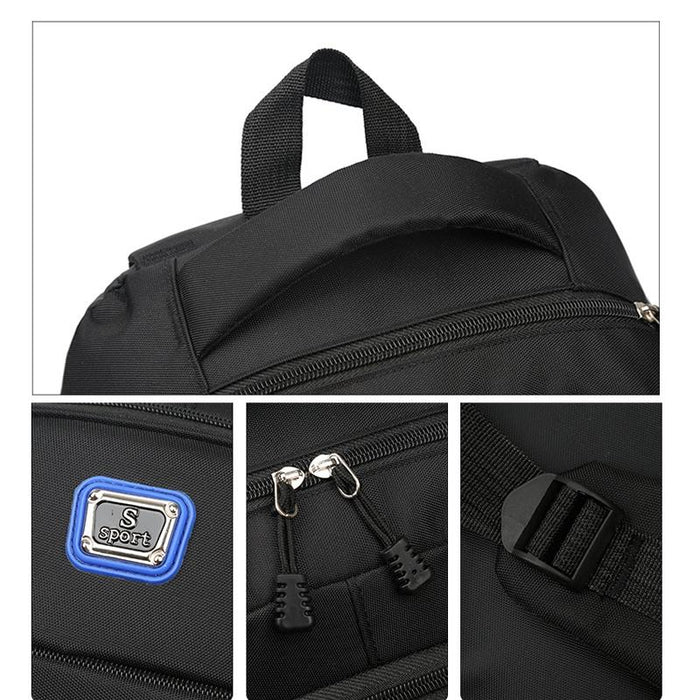 Large Capacity Nylon Backpack For Students