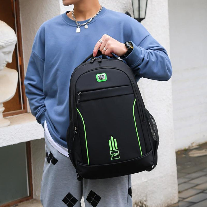 Large Capacity Nylon Backpack For Students