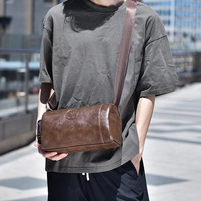 Waterproof Men Crossbody Backpack Large Capacity