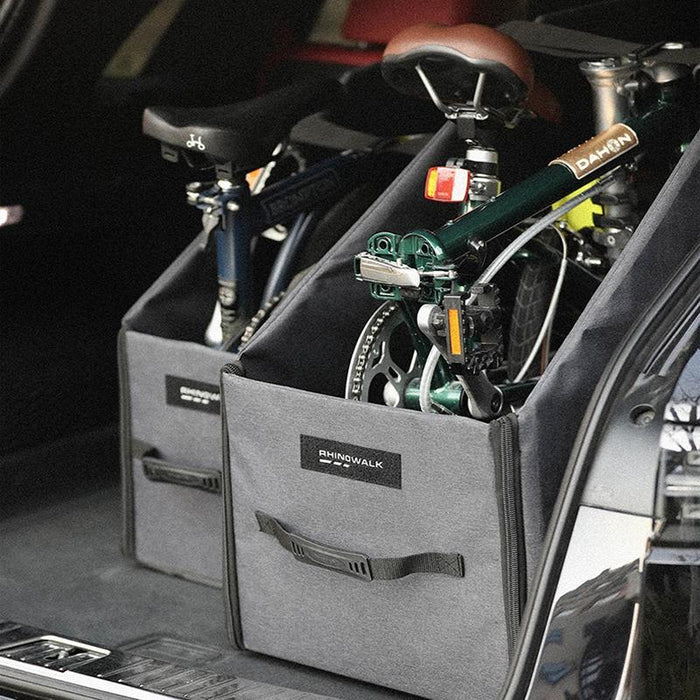 14 Folding Bike Trunk Bag Black