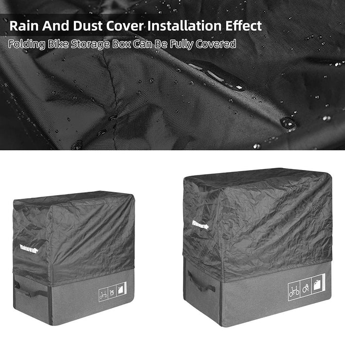 14 Folding Bike Trunk Bag Black