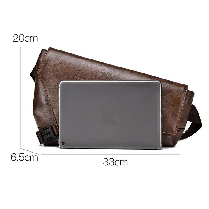 Large Capacity Waterproof Men Crossbody Bag