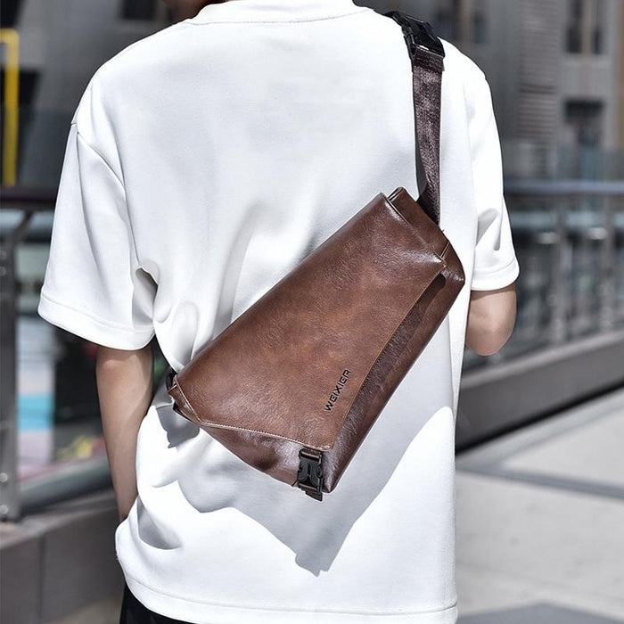 Large Capacity Waterproof Men Crossbody Bag