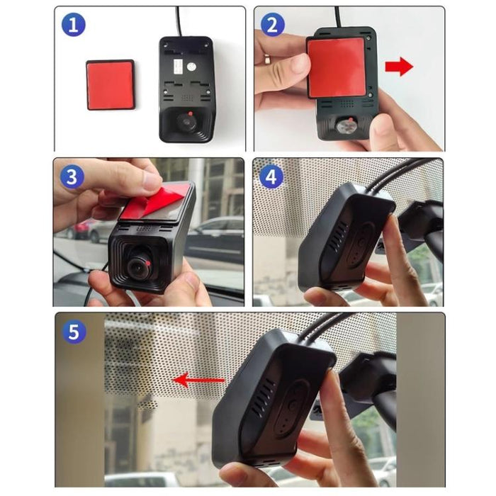 1080P Dual Lens Usb Night Vision Driving Recorder