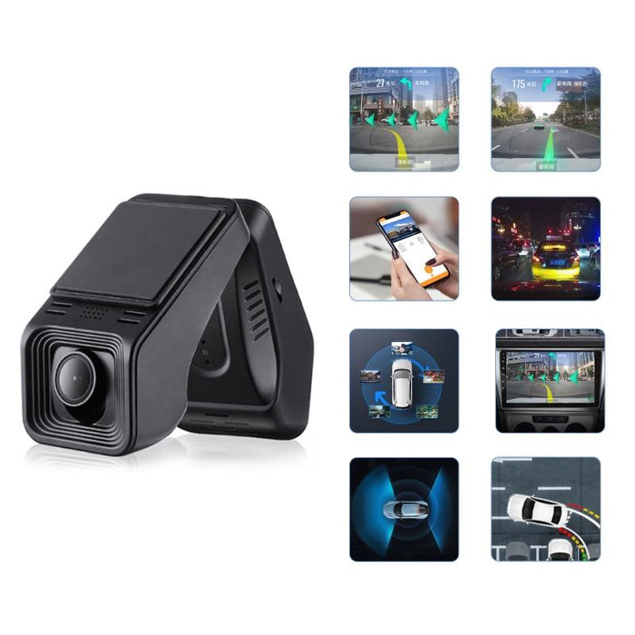 1080P Dual Lens Usb Night Vision Driving Recorder