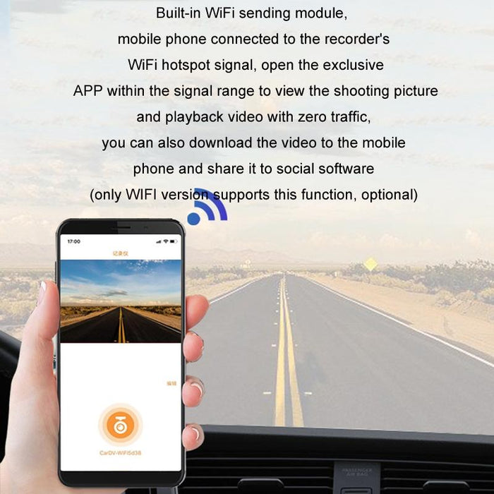 1080P Dual Lens Usb Night Vision Driving Recorder