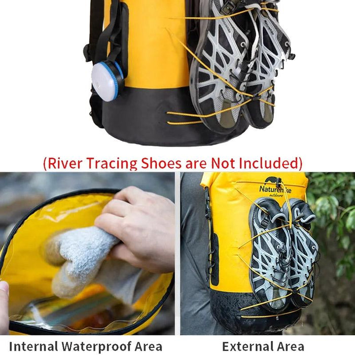 Waterproof Bag For Outdoor Water Activities 20L Khaki