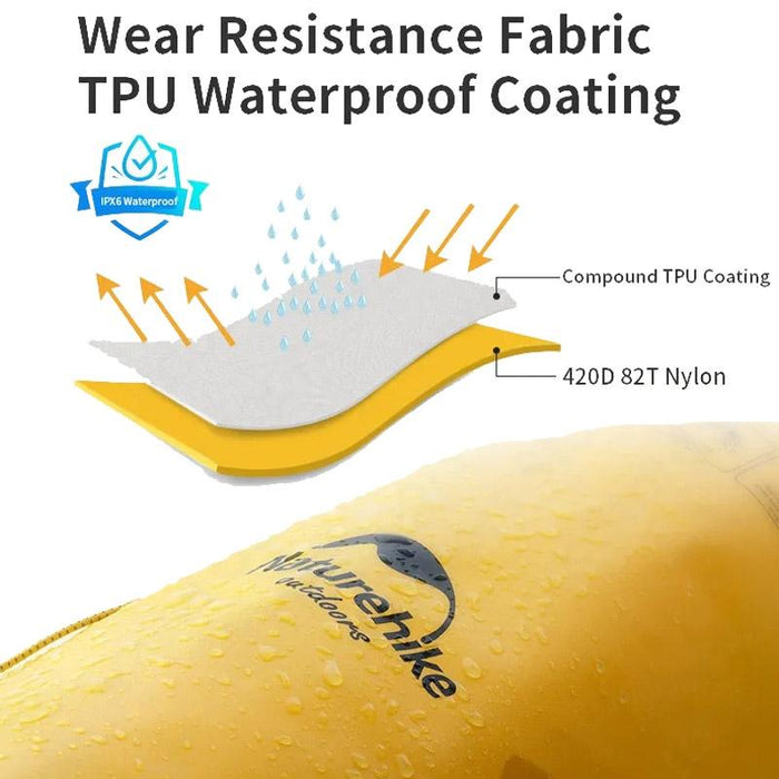 Waterproof Bag For Outdoor Water Activities 20L Khaki