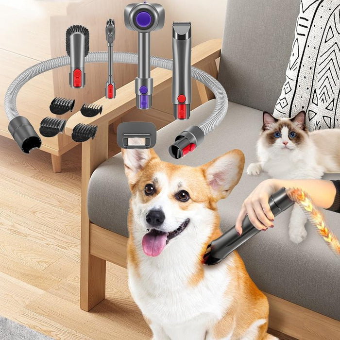 2 In 1 Pet Brush Head Set For V7 V8 V10 V11 Vacuum Cleaners
